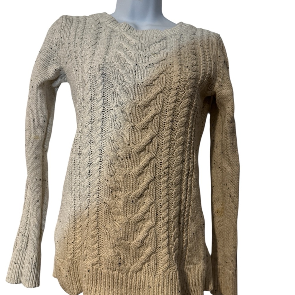 Old Navy Cable Knit Sweater - Cream